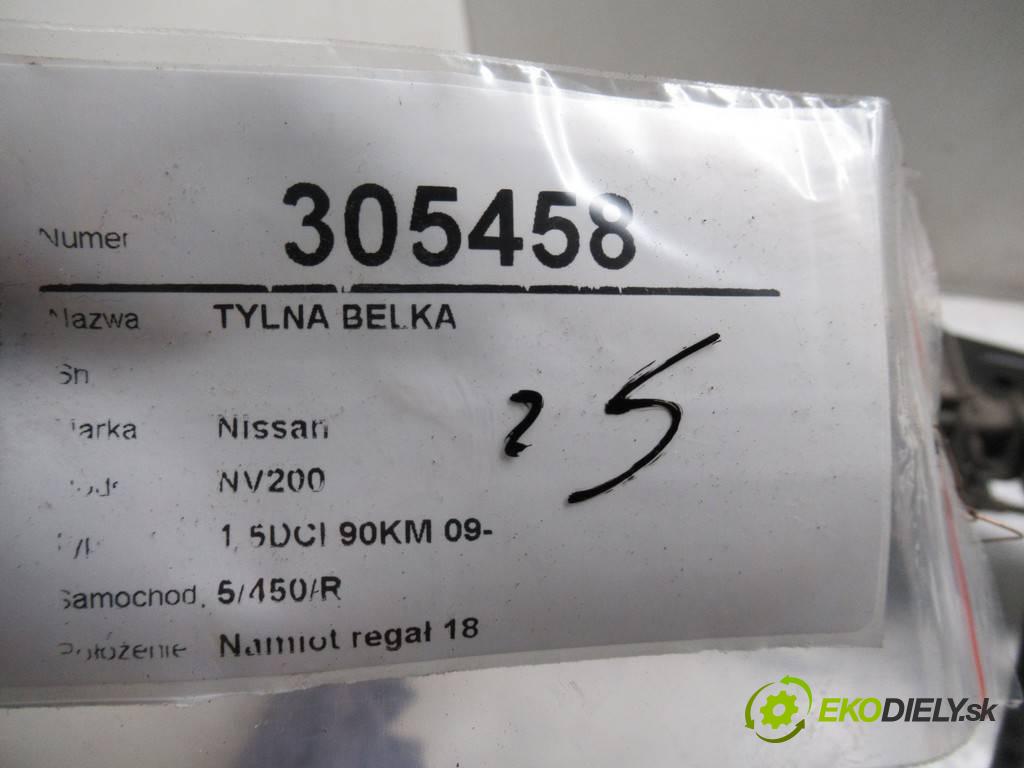 Nissan NV200  2013 66 kW 1.5DCI 90KM 09- 1500 zadná Výstuha  (Výstuhy zadné)