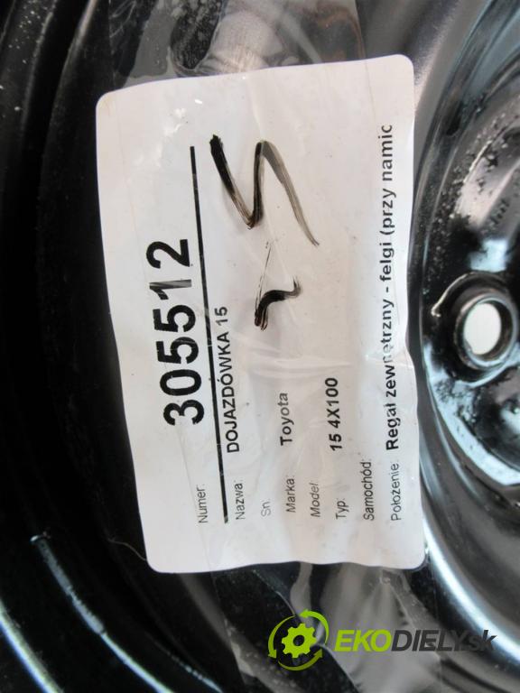Toyota     15 4X100  Rezerva 15  (Kolesá dojazdové)