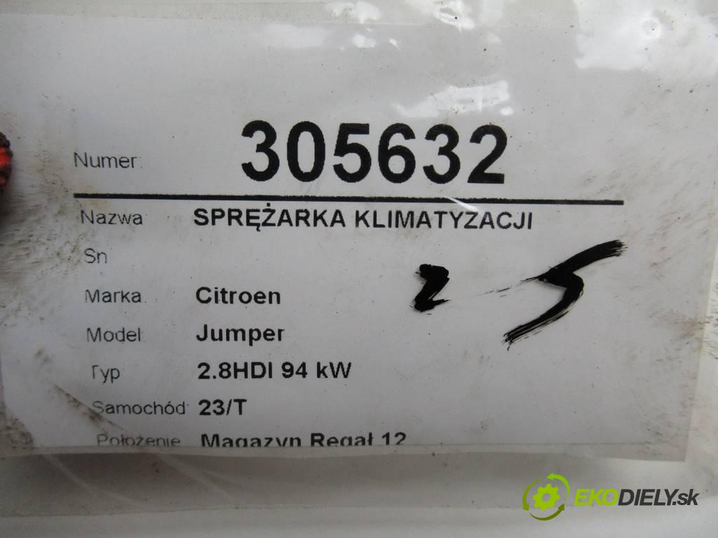 Citroen Jumper 2.8HDI 94 kW 2005 94kW (127KM) 2.8HDI 94 kW 2800 Kompresor klimatizácie  (Kompresory klimatizácie)