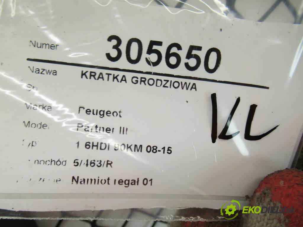 Peugeot Partner III  2013 66 kW 1.6HDI 90KM 08-15 1600 Mriežky deliaca  (Ostatné)