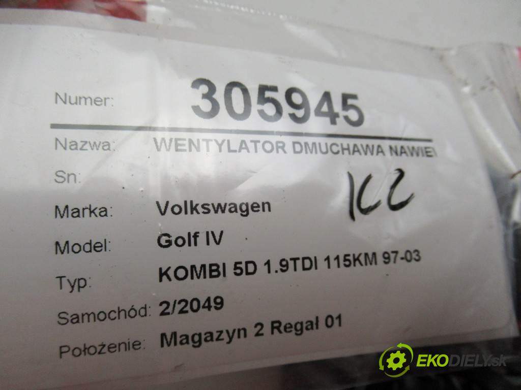 Volkswagen Golf IV  1999  KOMBI 5D 1.9TDI 115KM 97-03 1900 Ventilátor ventilátor kúrenia 1J1819021 (Ventilátory kúrenia)