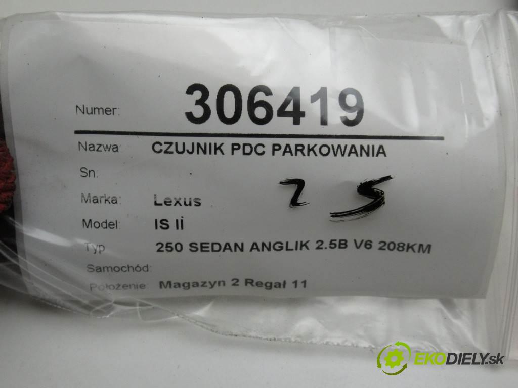 Lexus IS II    250 SEDAN ANGLIK 2.5B V6 208KM 05-13  Snímač PDC 89341-30010 (Snímače)