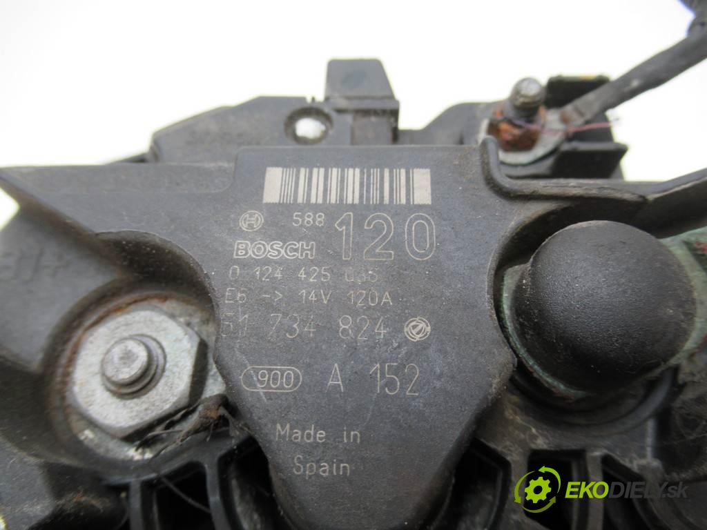 Fiat Croma  2005 108 kW KOMBI 5D 2.2B 147KM 05-11 2200 Alternátor 51734824 (Alternátory)