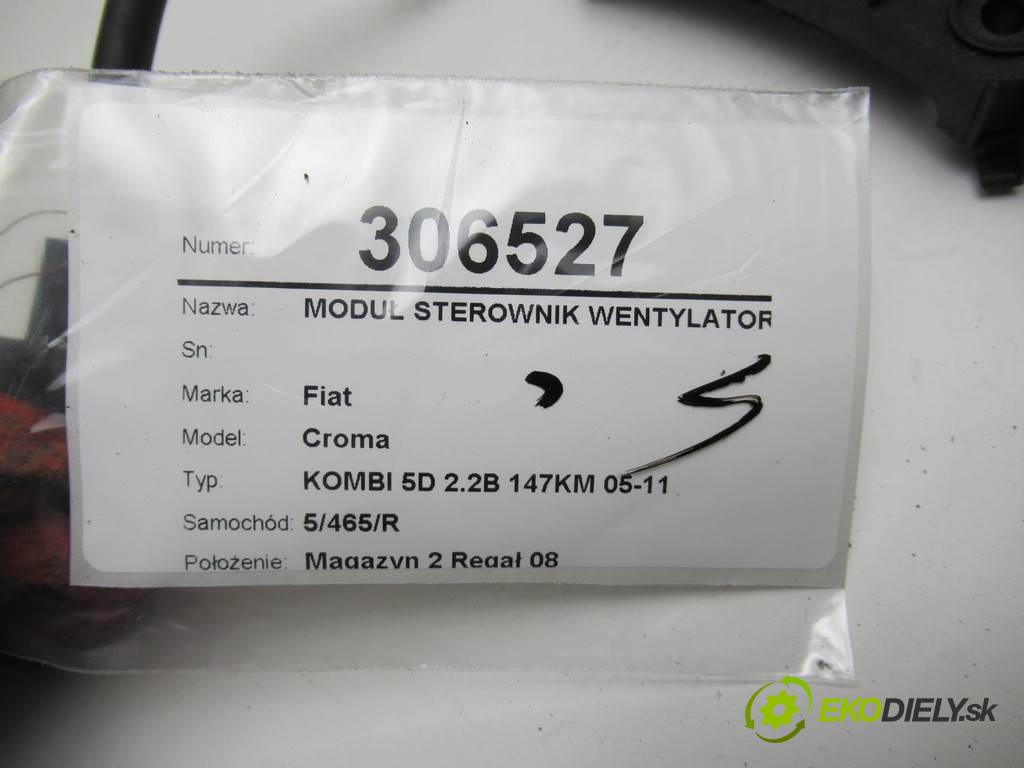 Fiat Croma  2005 108 kW KOMBI 5D 2.2B 147KM 05-11 2200 Modul Riadiaca jednotka ventilátora 1379131 (Ostatné)