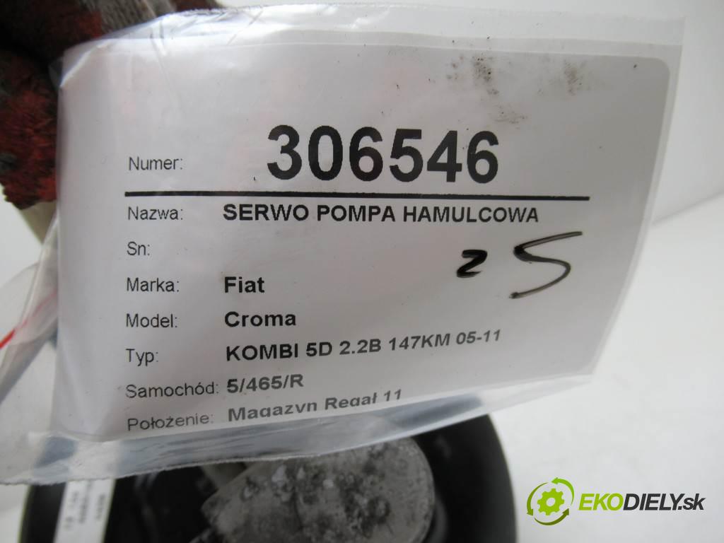 Fiat Croma  2005 108 kW KOMBI 5D 2.2B 147KM 05-11 2200 Posilovač Pumpa brzdová 13126710 (Posilňovače bŕzd)