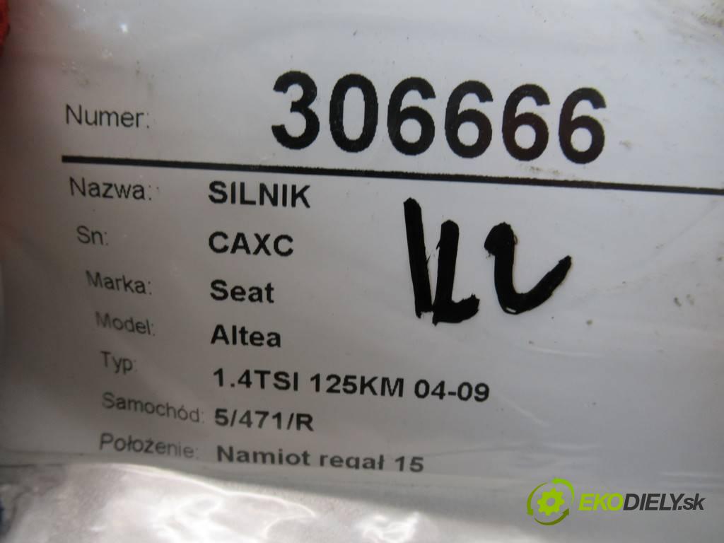 Seat Altea  2009 92kw 1.4TSI 125KM 04-09 1400 motor CAXC (Motory (kompletní))