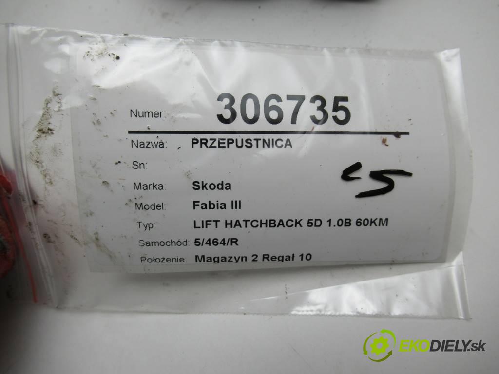 Skoda Fabia III  2019 44 kW LIFT HATCHBACK 5D 1.0B 60KM 1000 Škrtiaca klapka 04C133062D (Škrtiace klapky)