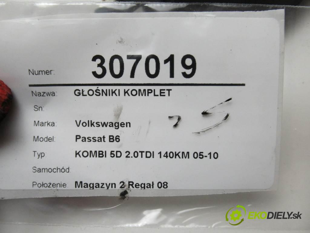 Volkswagen Passat B6    KOMBI 5D 2.0TDI 140KM 05-10  reproduktory 3C0035454 3C0035453