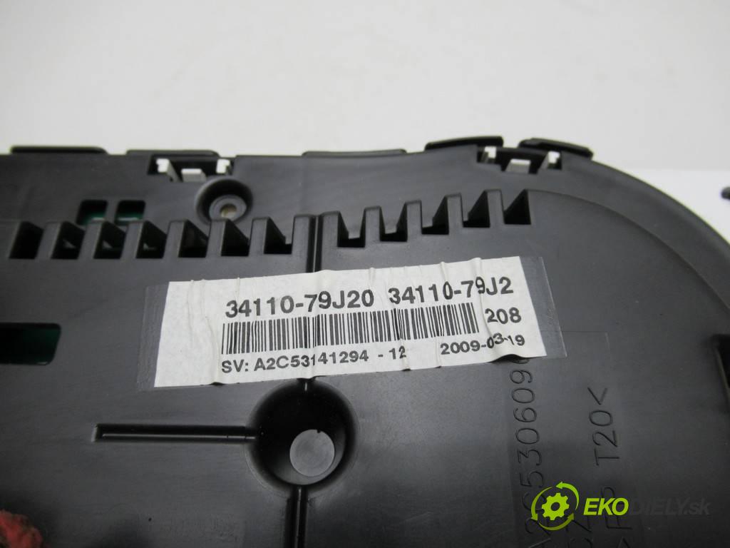 Fiat Sedici  2009 79 kW SX4 4X4 1.6B 107KM 05-09 1600 Prístrojovka 34110-79J20 (Prístrojové dosky, displeje)
