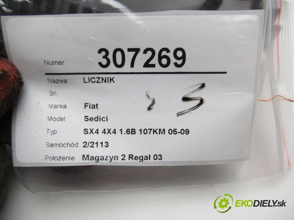 Fiat Sedici  2009 79 kW SX4 4X4 1.6B 107KM 05-09 1600 Prístrojovka 34110-79J20 (Prístrojové dosky, displeje)