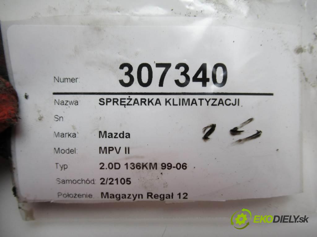 Mazda MPV II  2002 100 kW 2.0D 136KM 99-06 2000 Kompresor klimatizácie 447220-4661 (Kompresory klimatizácie)