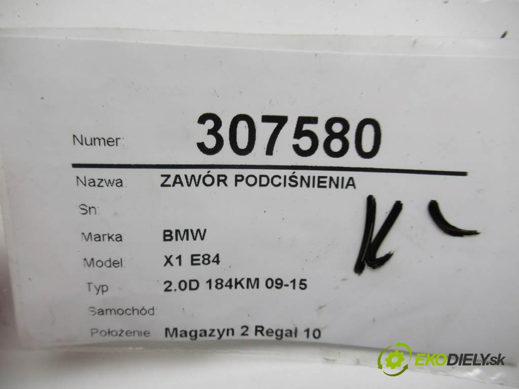 BMW X1 E84    2.0D 184KM 09-15  Ventil tlaku 7810831 (Ventily)