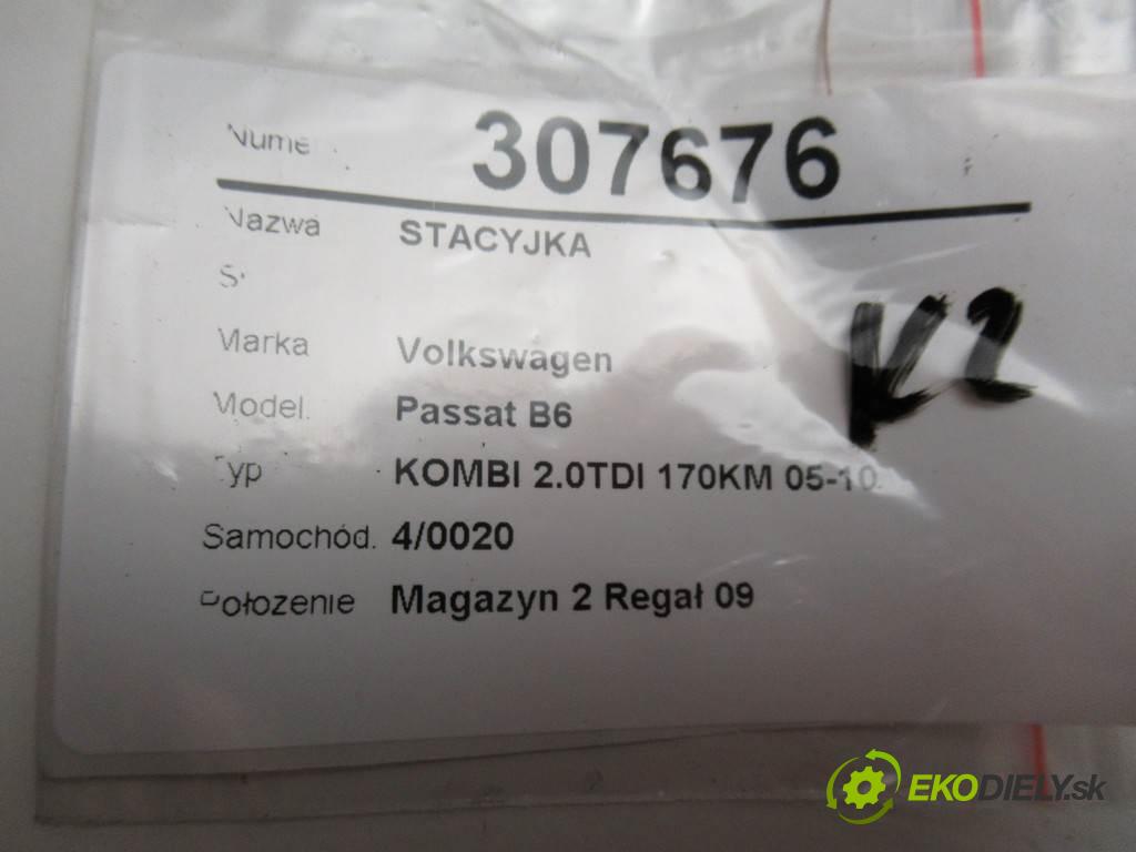 Volkswagen Passat B6  2007 170KM KOMBI 2.0TDI 170KM 05-10 2000 spinačka 3C0905843R (Spínacie skrinky a kľúče)