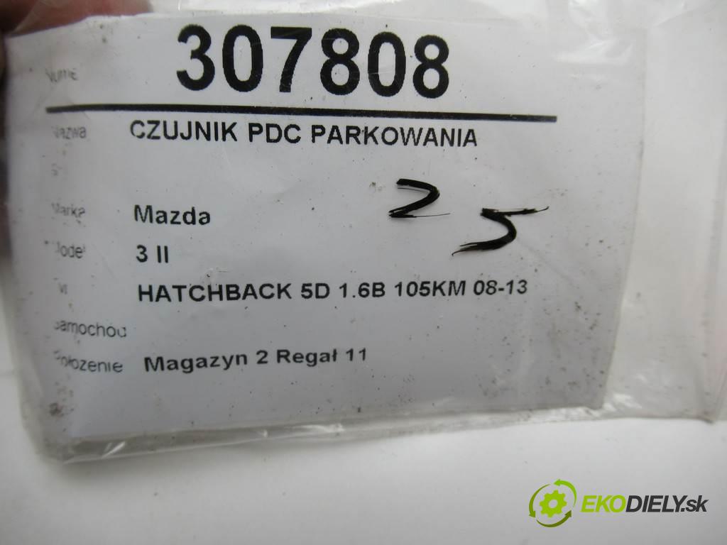 Mazda 3 II    HATCHBACK 5D 1.6B 105KM 08-13  snímač PDC BHB6-67UC1 (Snímače)