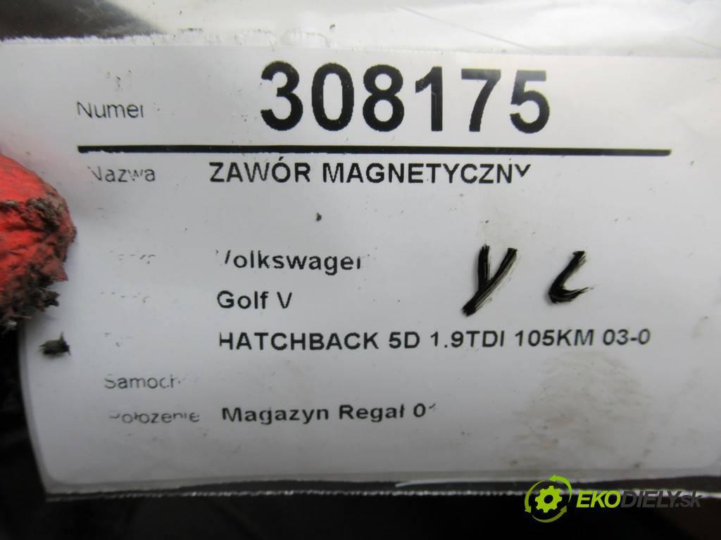 Volkswagen Golf V    HATCHBACK 5D 1.9TDI 105KM 03-08  ventil magnetický 1K0906279B