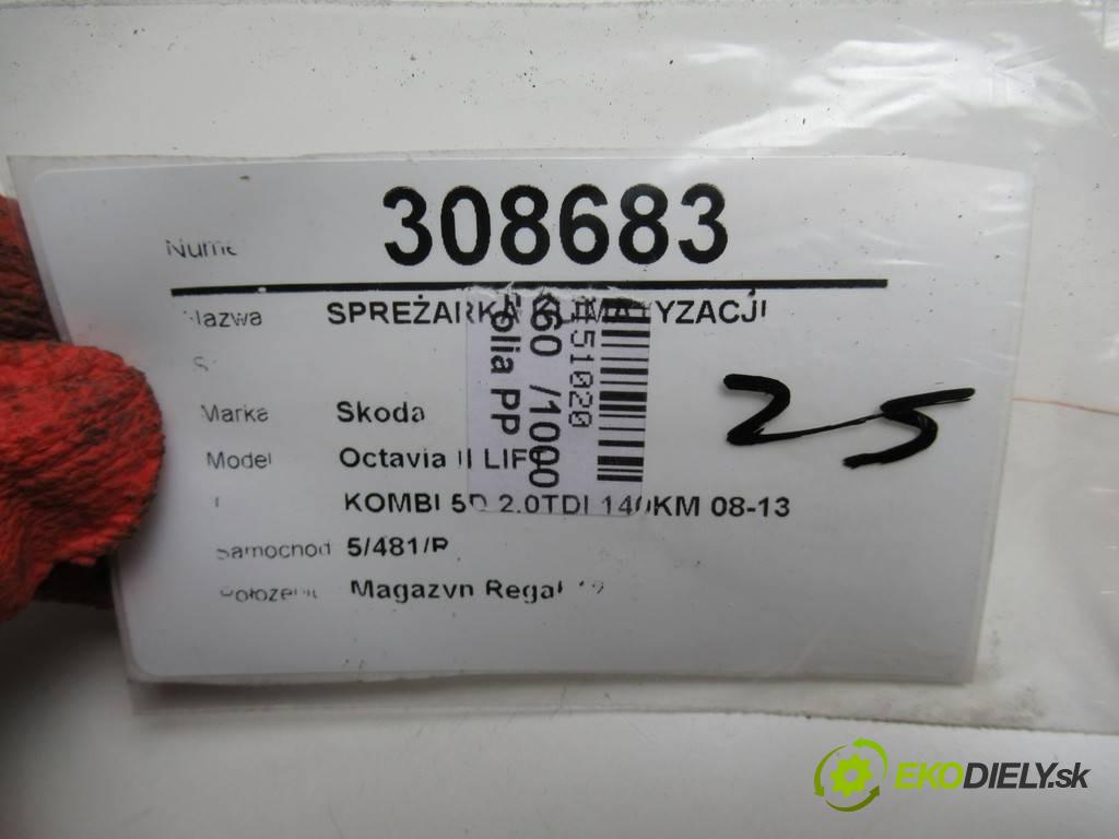 Skoda Octavia II LIFT  2011 103 kW KOMBI 5D 2.0TDI 140KM 08-13 2000 Kompresor klimatizácie  (Kompresory klimatizácie)