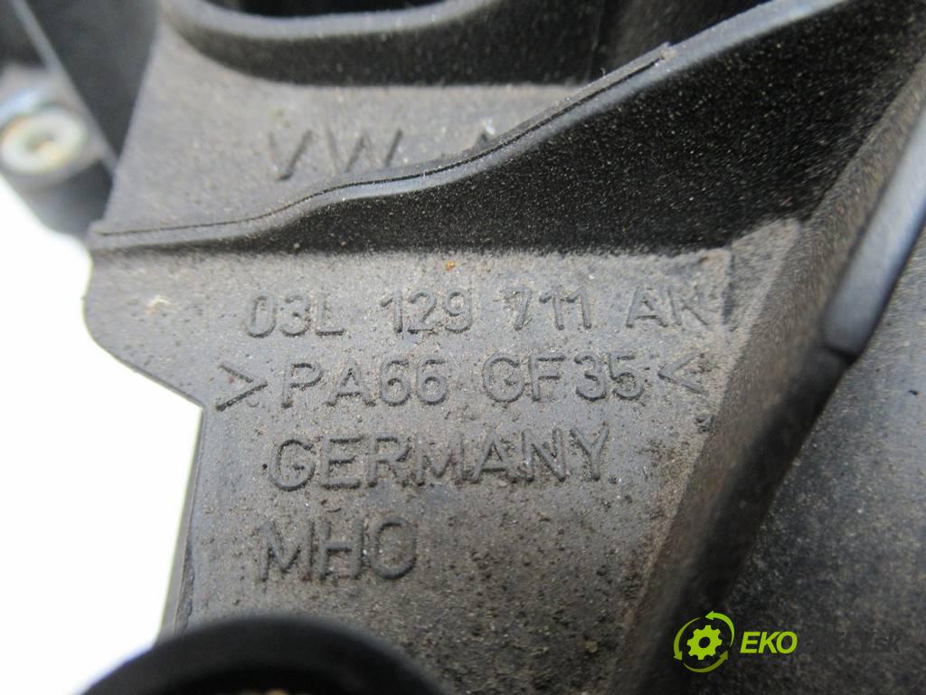 Skoda Octavia II LIFT    KOMBI 5D 2.0TDI 140KM 08-13  Potrubie sacie, sanie 03L129711AN (Sacie potrubia)