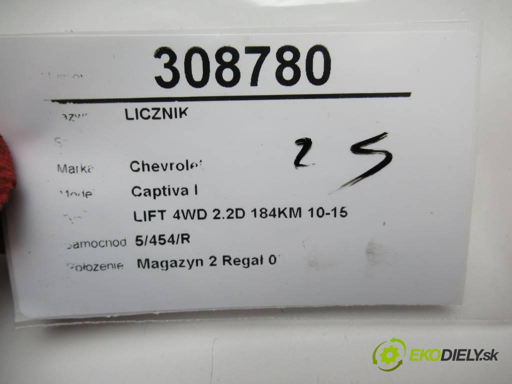 Chevrolet Captiva I   2013 135kW LIFT 4WD 2.2D 184KM 10-15 2231 Prístrojovka 95358556 (Prístrojové dosky, displeje)