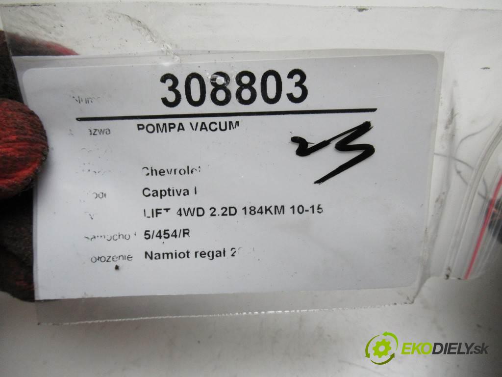 Chevrolet Captiva I   2013 135kW LIFT 4WD 2.2D 184KM 10-15 2231 Pumpa vákuová 25187821