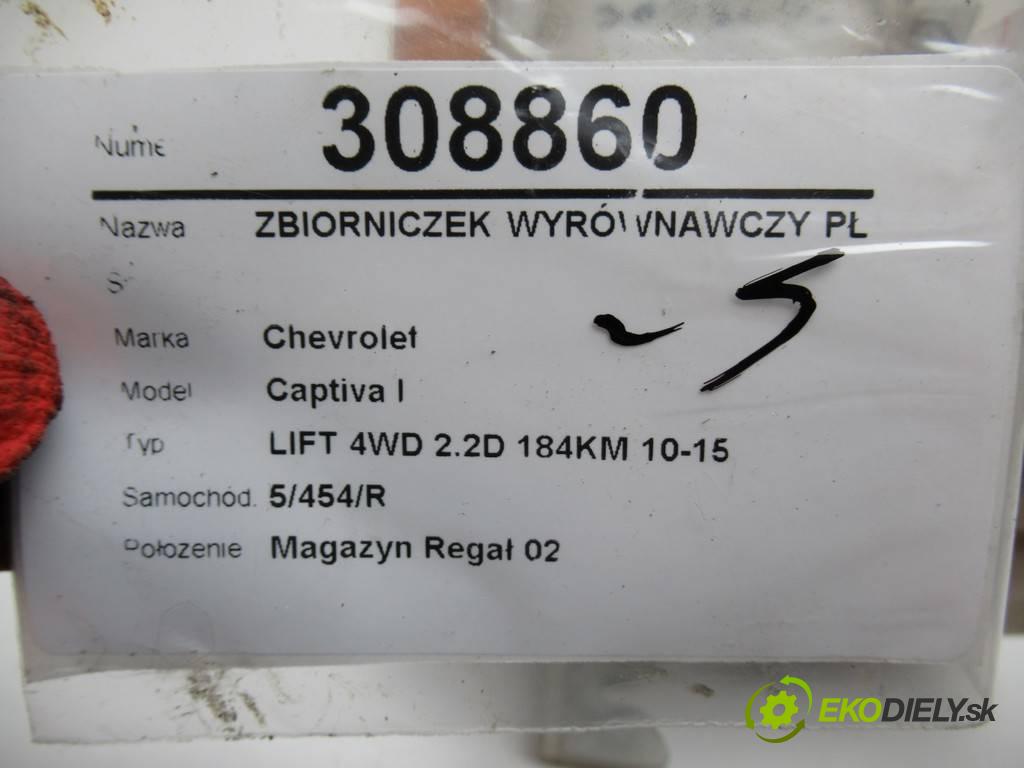 Chevrolet Captiva I   2013 135kW LIFT 4WD 2.2D 184KM 10-15 2231 nádržka vyrovnávací kapaliny chadicího 96837836 (Vyrovnávací nádržky)