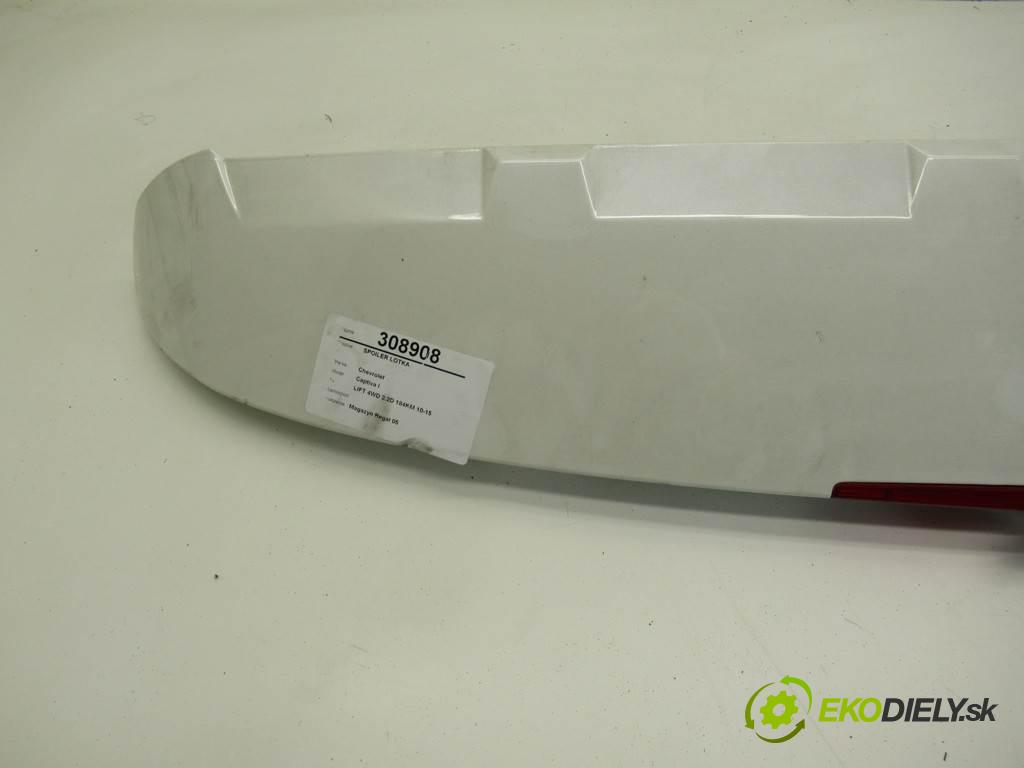 Chevrolet Captiva I     LIFT 4WD 2.2D 184KM 10-15  Spoiler křídlo  (Spoilery)