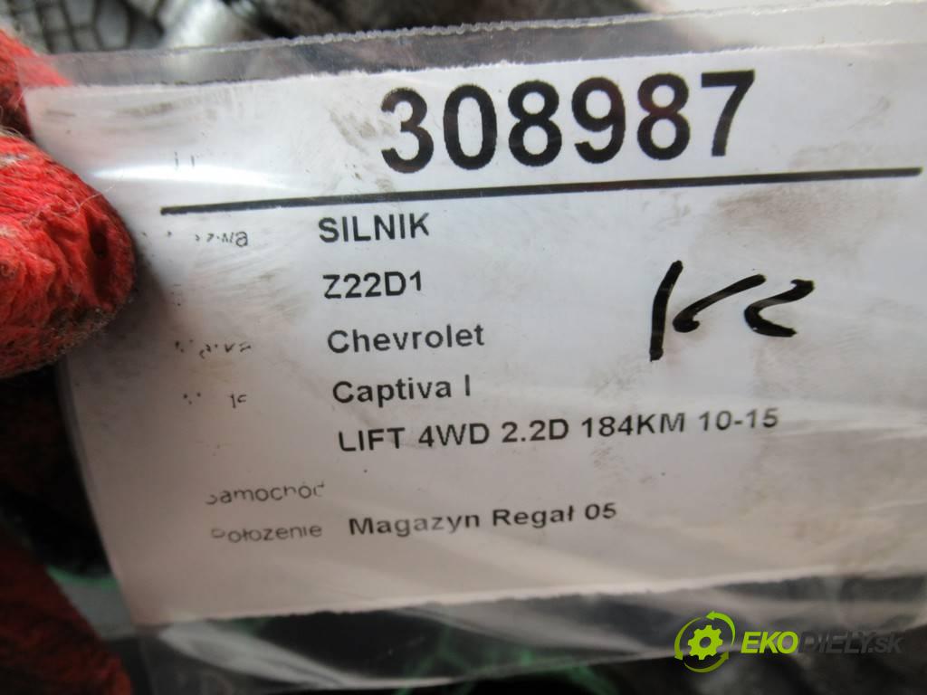 Chevrolet Captiva I     LIFT 4WD 2.2D 184KM 10-15  Motor Z22D1 (Motory (kompletné))