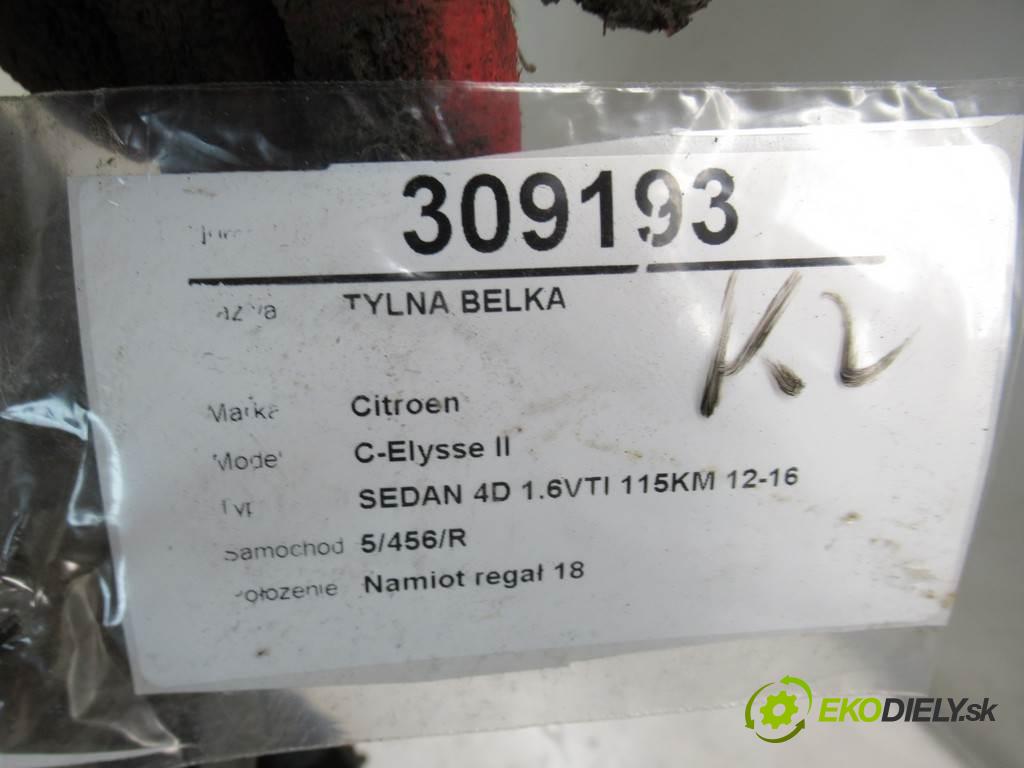 Citroen C-Elysse II  2013 85 kW SEDAN 4D 1.6VTI 115KM 12-16 1600 zadná Výstuha  (Výstuhy zadné)