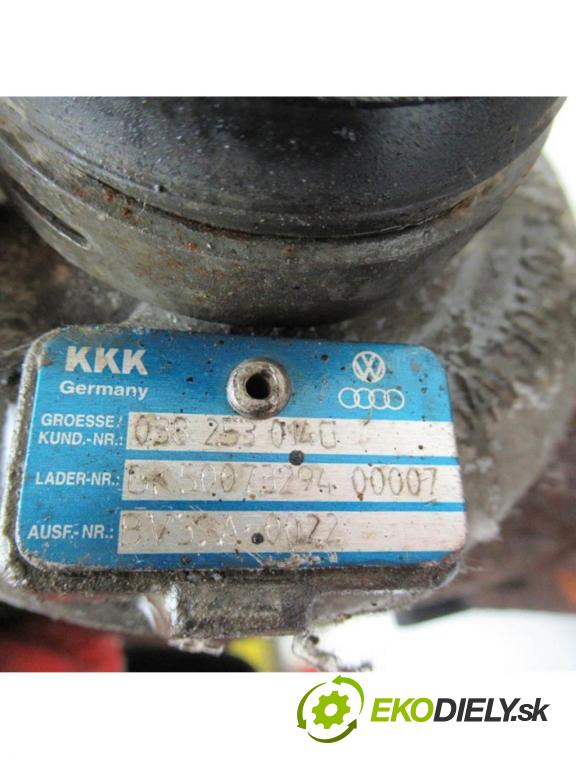 Volkswagen Golf V  2005 77 kW HATCHBACK 5D 1.9TDI 105KM 03-08 1900 Turbodúchadlo,turbo 038253014G (Turbodúchadlá (kompletné))