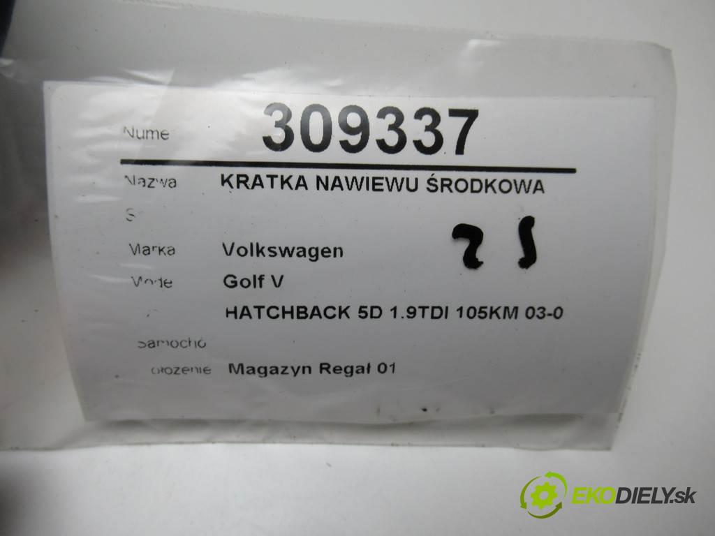 Volkswagen Golf V    HATCHBACK 5D 1.9TDI 105KM 03-08  Mriežky kúrenia stredna  (Mriežky kúrenia (fukáre))