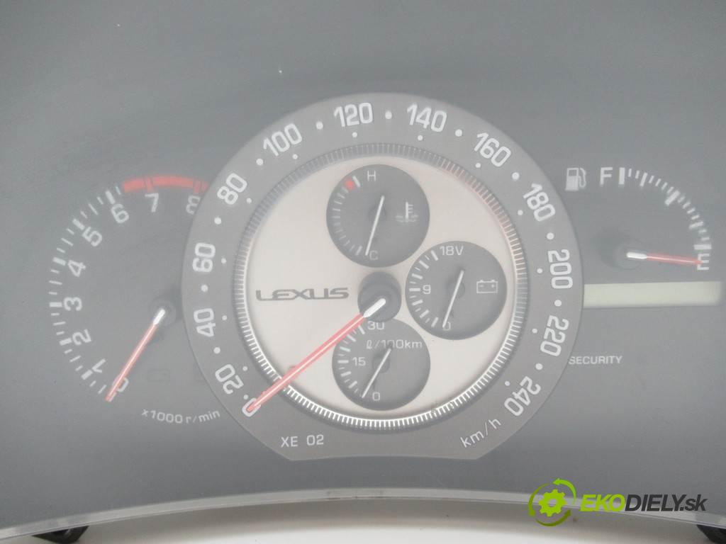Lexus IS I  2001 114 kW 200 SEDAN 2.0B 155KM 98-05 2000 Prístrojovka 83800-53080JA (Prístrojové dosky, displeje)