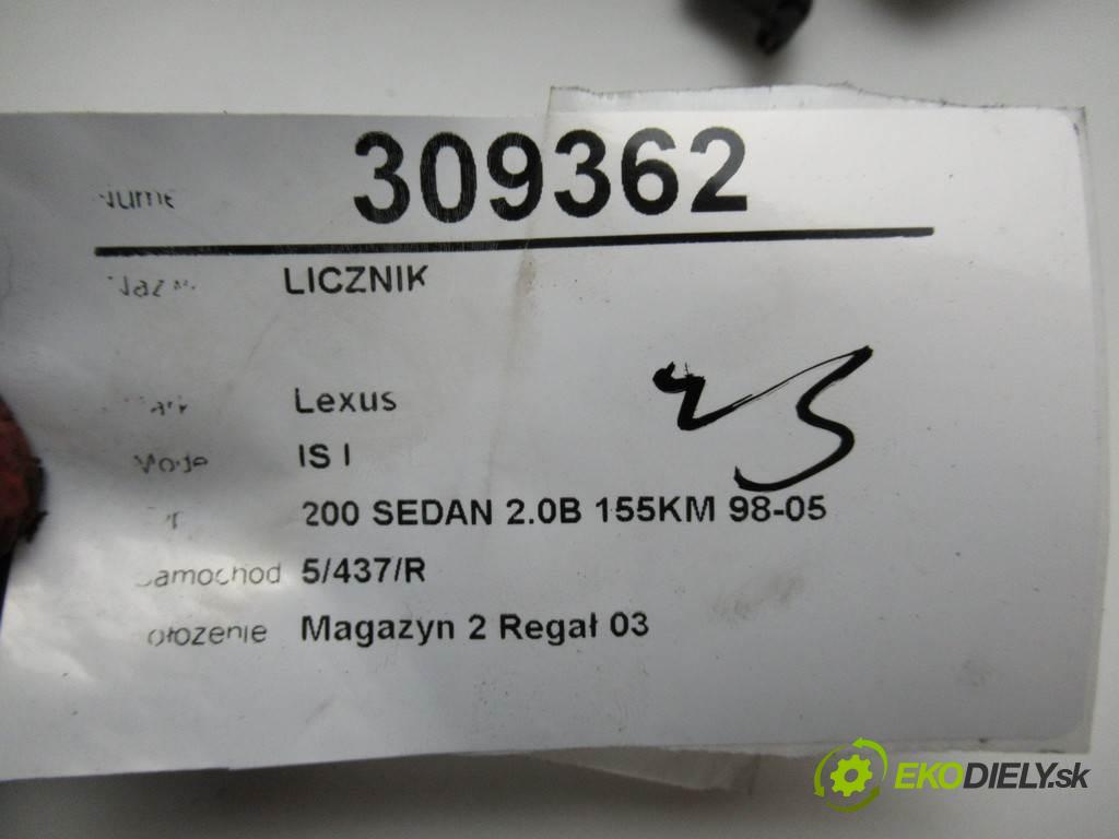 Lexus IS I  2001 114 kW 200 SEDAN 2.0B 155KM 98-05 2000 Prístrojovka 83800-53080JA (Prístrojové dosky, displeje)