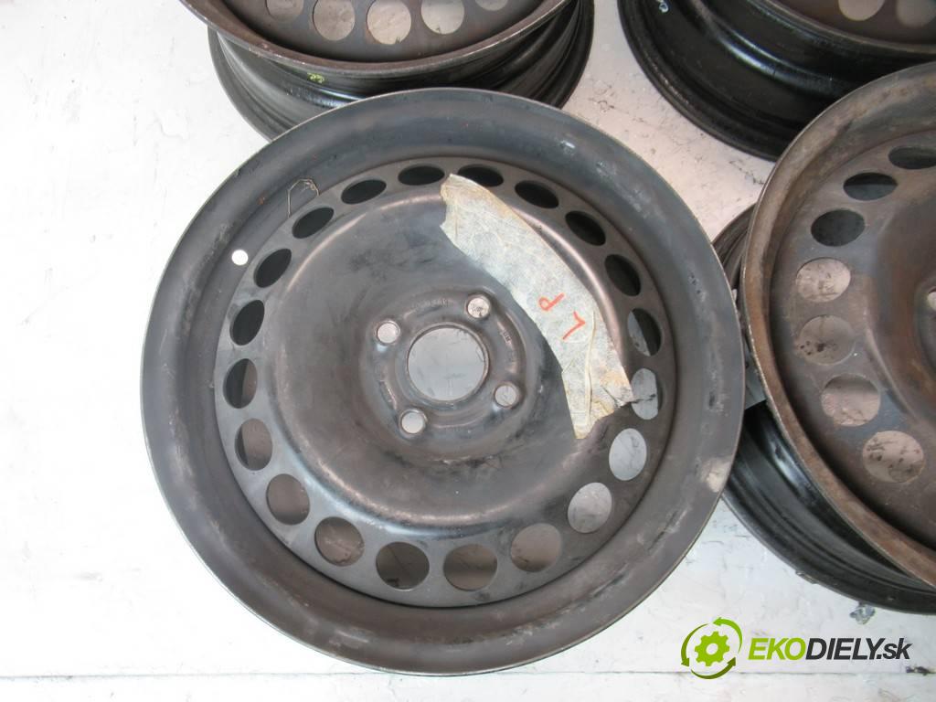 Opel Corsa D     15 6J 4X100 ET39  disky plechové 15  (Plechové)