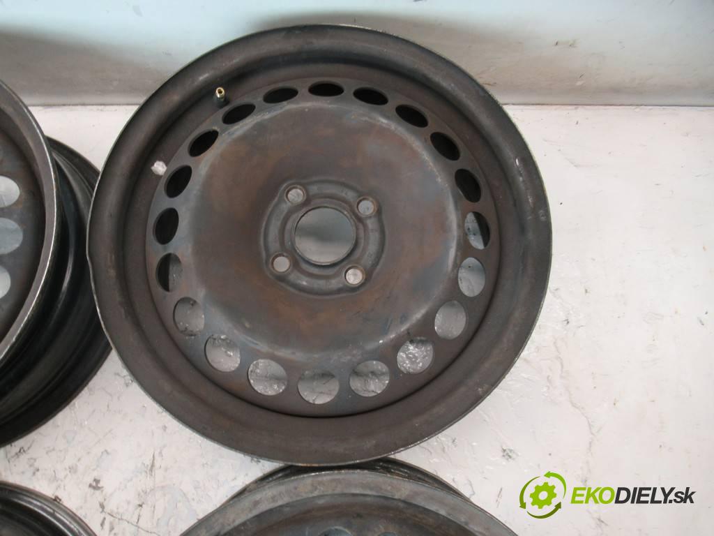 Opel Corsa D     15 6J 4X100 ET39  disky plechové 15  (Plechové)