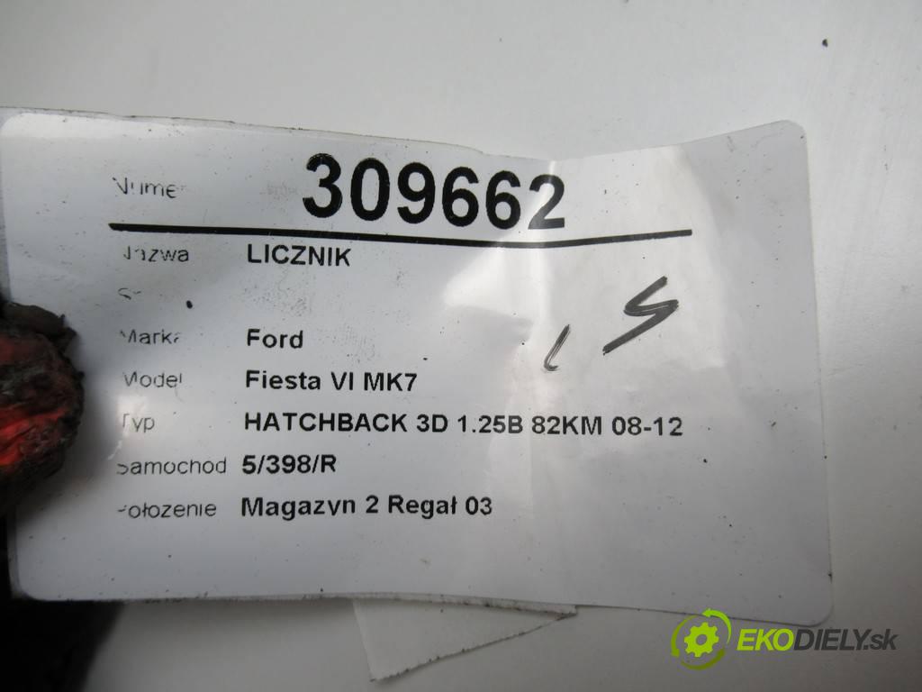Ford Fiesta VI MK7  2008 60 kW HATCHBACK 3D 1.25B 82KM 08-12 1200 Prístrojovka 8A6T-10849-EC (Prístrojové dosky, displeje)
