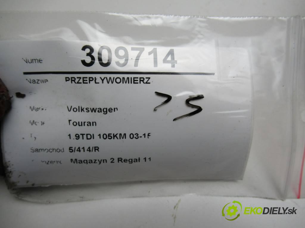 Volkswagen Touran  2006 77 kW 1.9TDI 105KM 03-15 1900 Váha vzduchu 038906461B (Váhy vzduchu)
