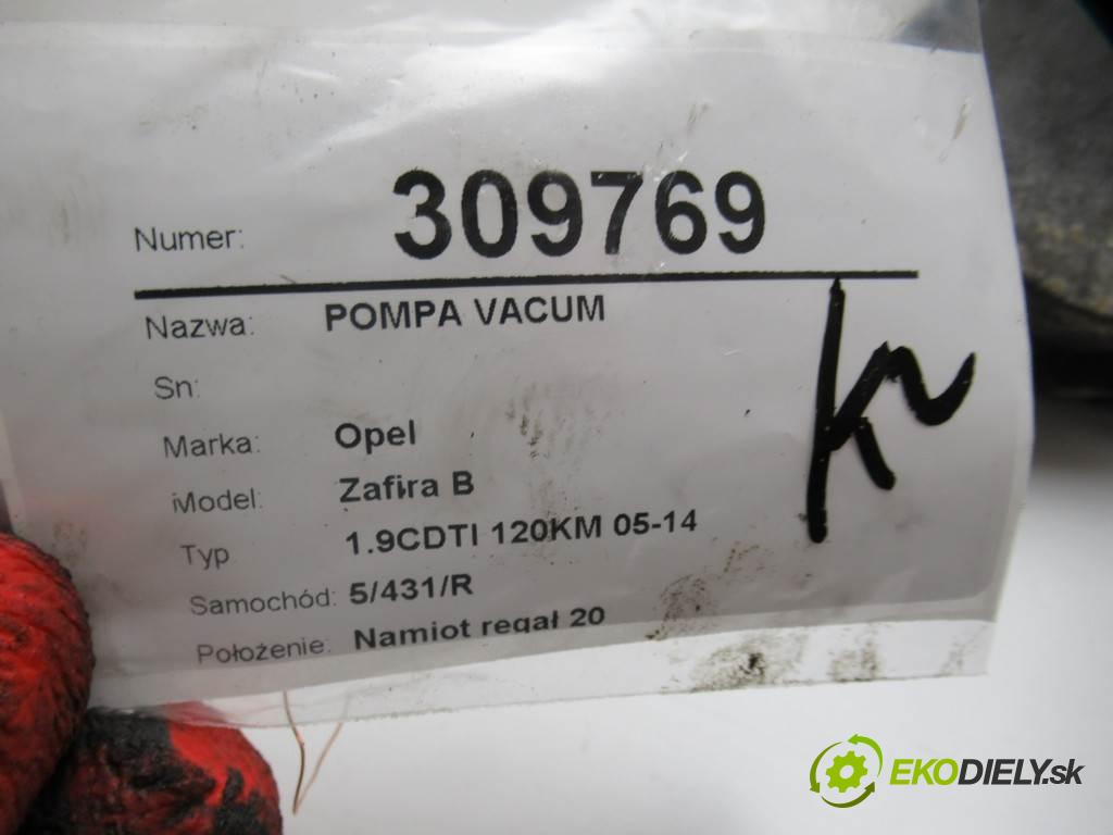 Opel Zafira B  2006 88 kW 1.9CDTI 120KM 05-14 1900 pumpa vakuová