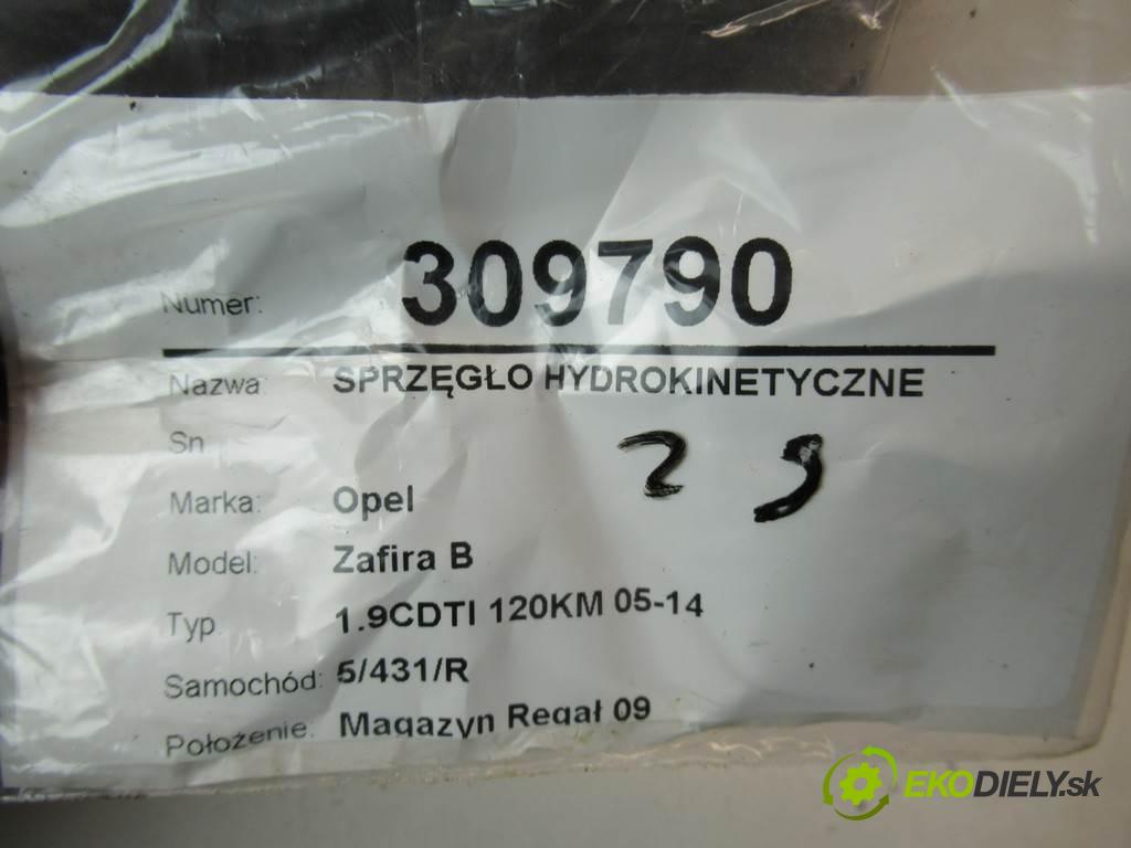 Opel Zafira B  2006 88 kW 1.9CDTI 120KM 05-14 1900 Spojková sada (bez ložiska) konvertor  (Ostatné)