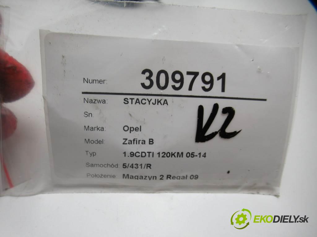 Opel Zafira B  2006 88 kW 1.9CDTI 120KM 05-14 1900 spinačka 2421430 (Spínacie skrinky a kľúče)