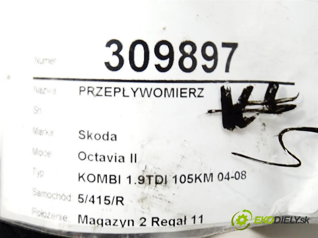 Skoda Octavia II  2009 77 kW KOMBI 1.9TDI 105KM 04-08 1900 Váha vzduchu 038906461B (Váhy vzduchu)