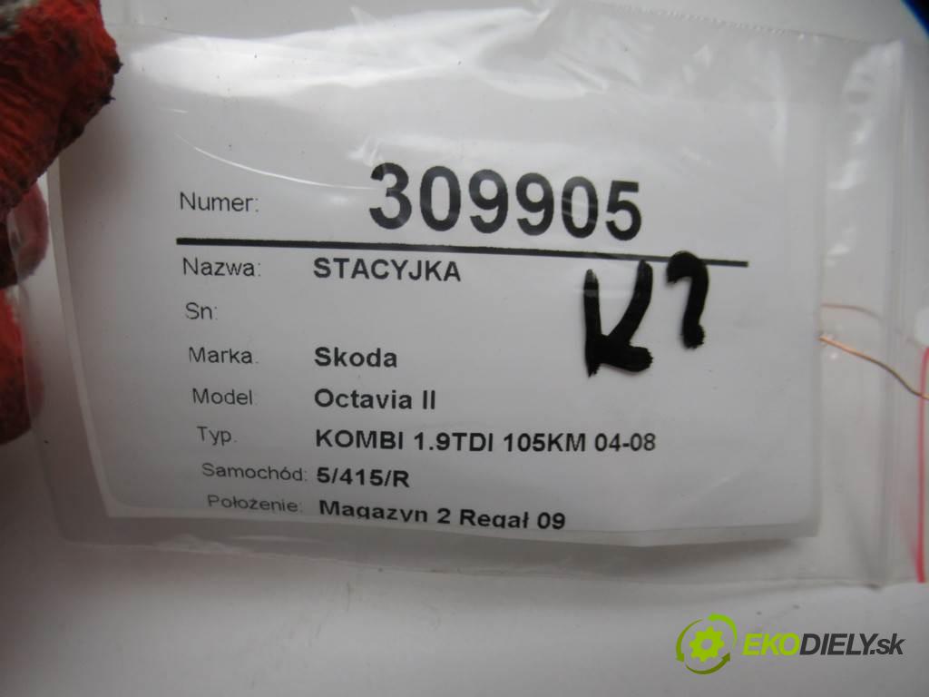 Skoda Octavia II  2009 77 kW KOMBI 1.9TDI 105KM 04-08 1900 spinačka 1K0905851B (Spínacie skrinky a kľúče)