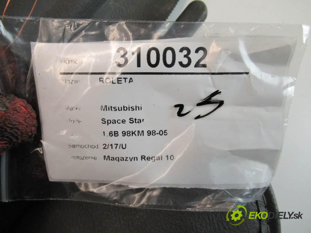 Mitsubishi Space Star   2001 72 kW 1.6B 98KM 98-05 1600 Roleta  (Rolety kufra)