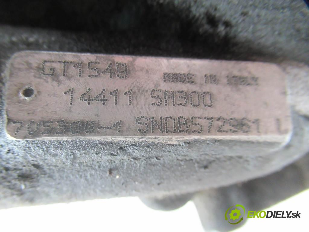 Nissan Almera N16  2000 81 kW HATCHBACK 3D 2.2DI 110KM 00-06 2200 Turbodúchadlo,turbo 144115M300 (Turbodúchadlá (kompletné))