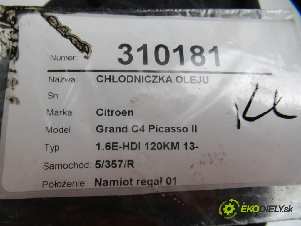 Citroen Grand C4 Picasso II  2017  1.6E-HDI 120KM 13- 1600 Chladič oleja  (Chladiče oleja)
