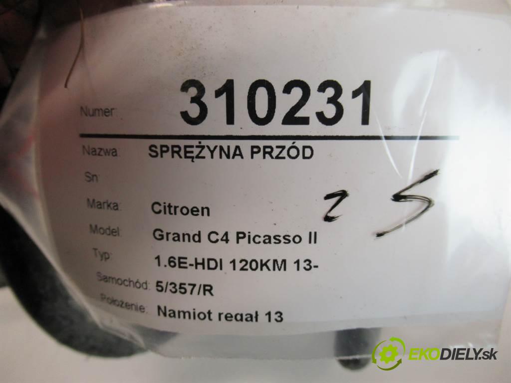 Citroen Grand C4 Picasso II  2017  1.6E-HDI 120KM 13- 1600 Pružina predný  (Ostatné)