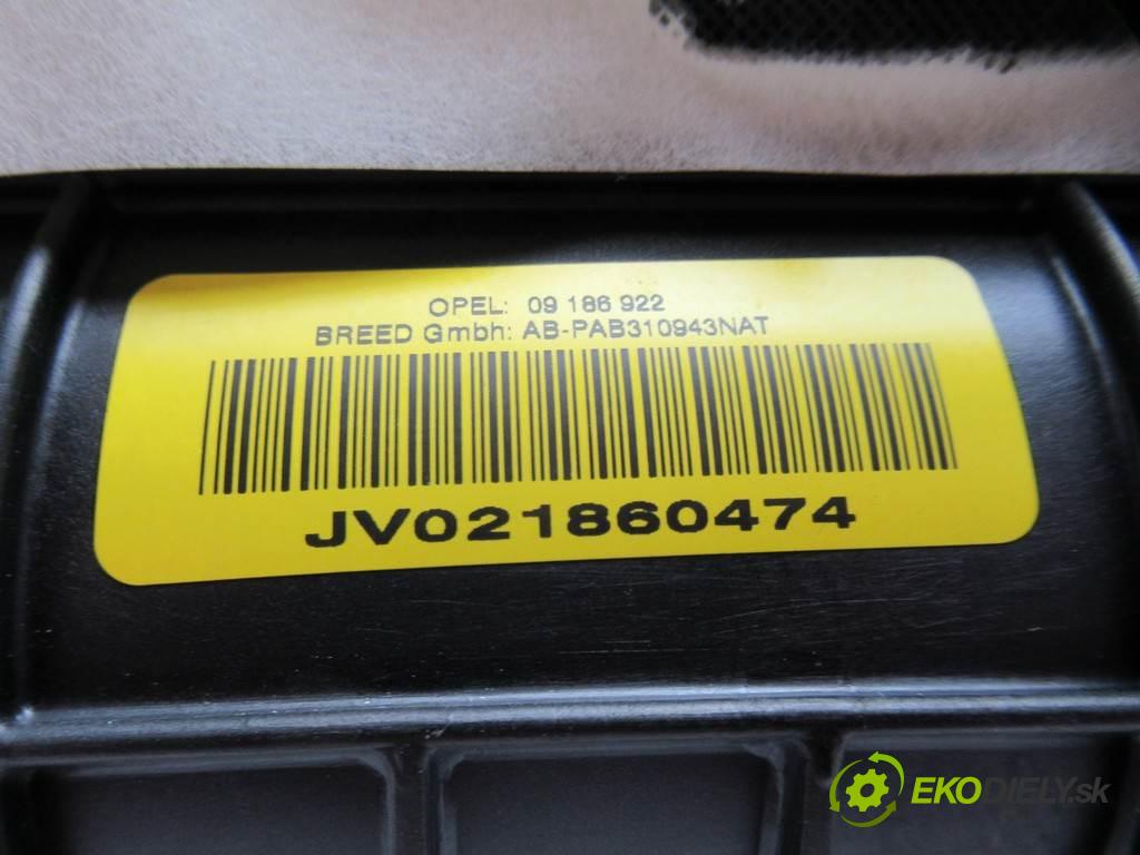 Opel Vectra C  2002 92 kW LIFTBACK 5D 2.2DTI 125KM 02-08 2200 AirBag spolujazdca 09186922 (Airbagy)