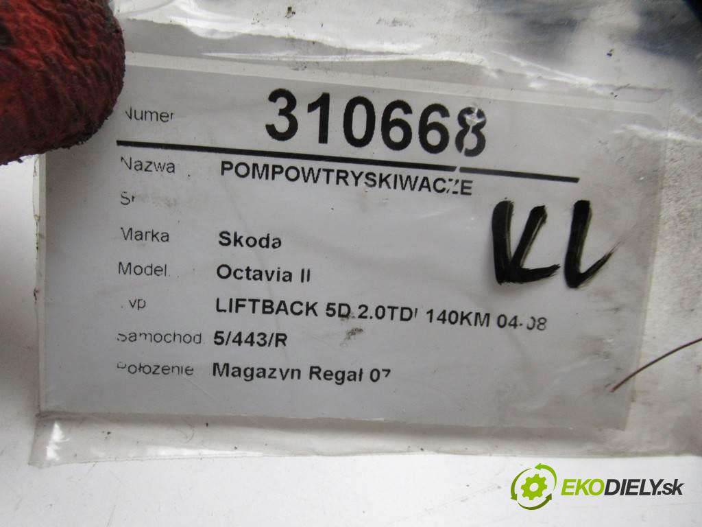 Skoda Octavia II  2008 103 kW LIFTBACK 5D 2.0TDI 140KM 04-08 2000 vstrekovače 03G130073G (Vstrekovače)