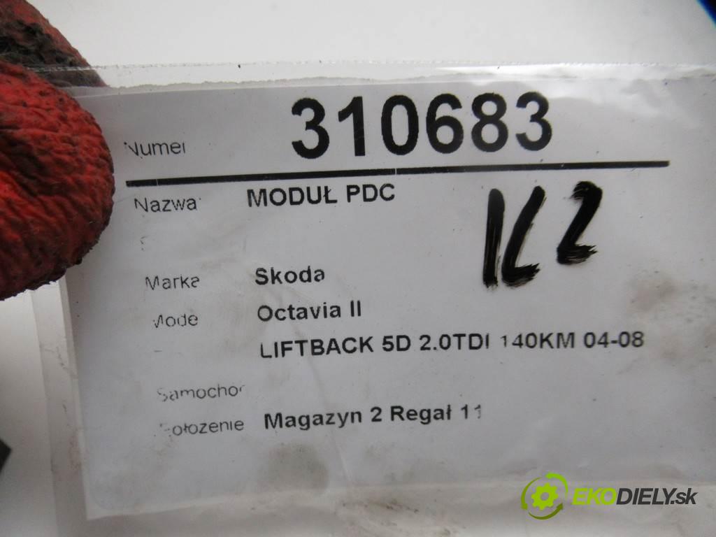 Skoda Octavia II    LIFTBACK 5D 2.0TDI 140KM 04-08  modul PDC 1Z0919283C (Ostatní)
