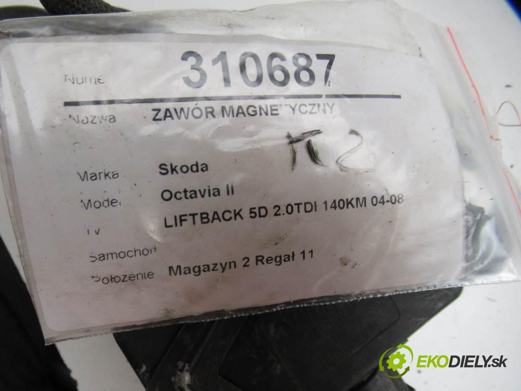 Skoda Octavia II    LIFTBACK 5D 2.0TDI 140KM 04-08  ventil magnetický 03G131051GD