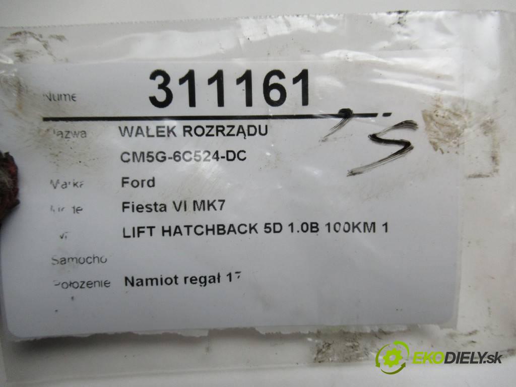 Ford Fiesta VI MK7    LIFT HATCHBACK 5D 1.0B 100KM 12-17  vačka vačkový hřídel CM5G-6C524-DC (Vačkové hriadele)