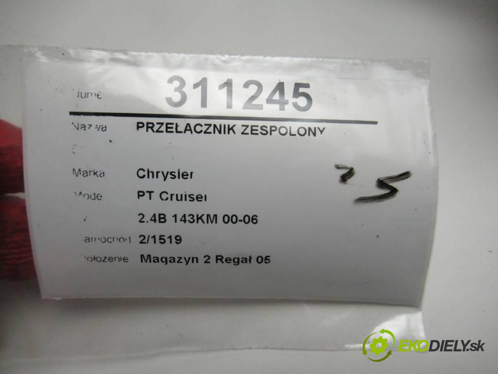 Chrysler PT Cruiser  2004 105 kW 2.4B 143KM 00-06 2400 Prepínač kombinovaný 04671869AD (Prepínače, spínače, tlačidlá a ovládače kúrenia)
